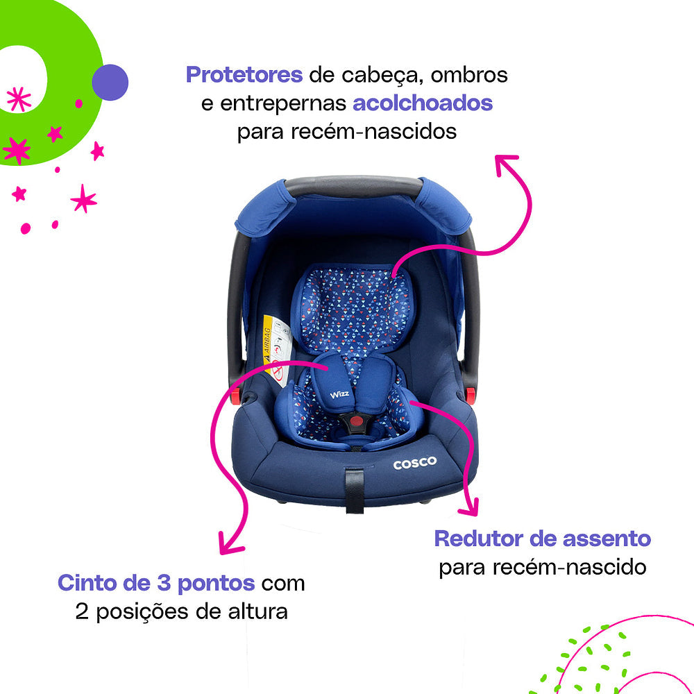 Bebê Conforto Wizz com Base