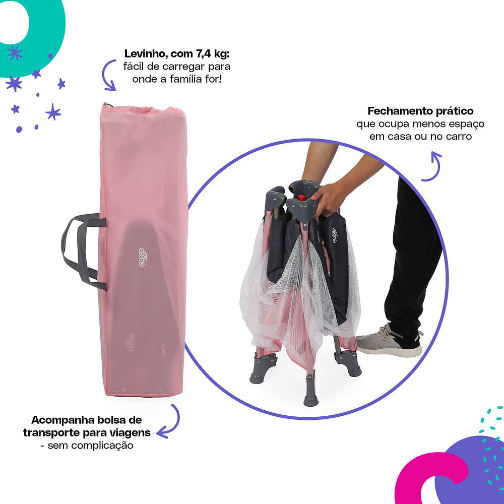 Berço Portátil Cozzy