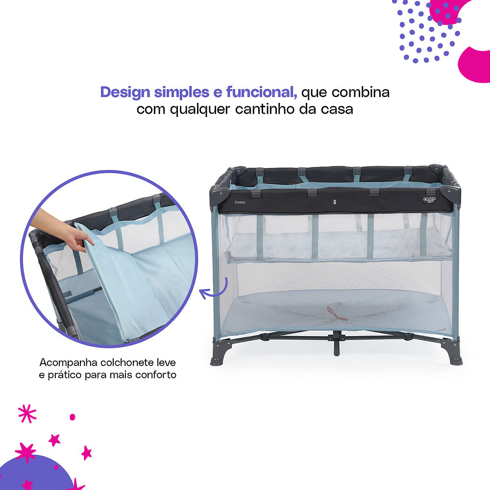 Berço Portátil Cozzy