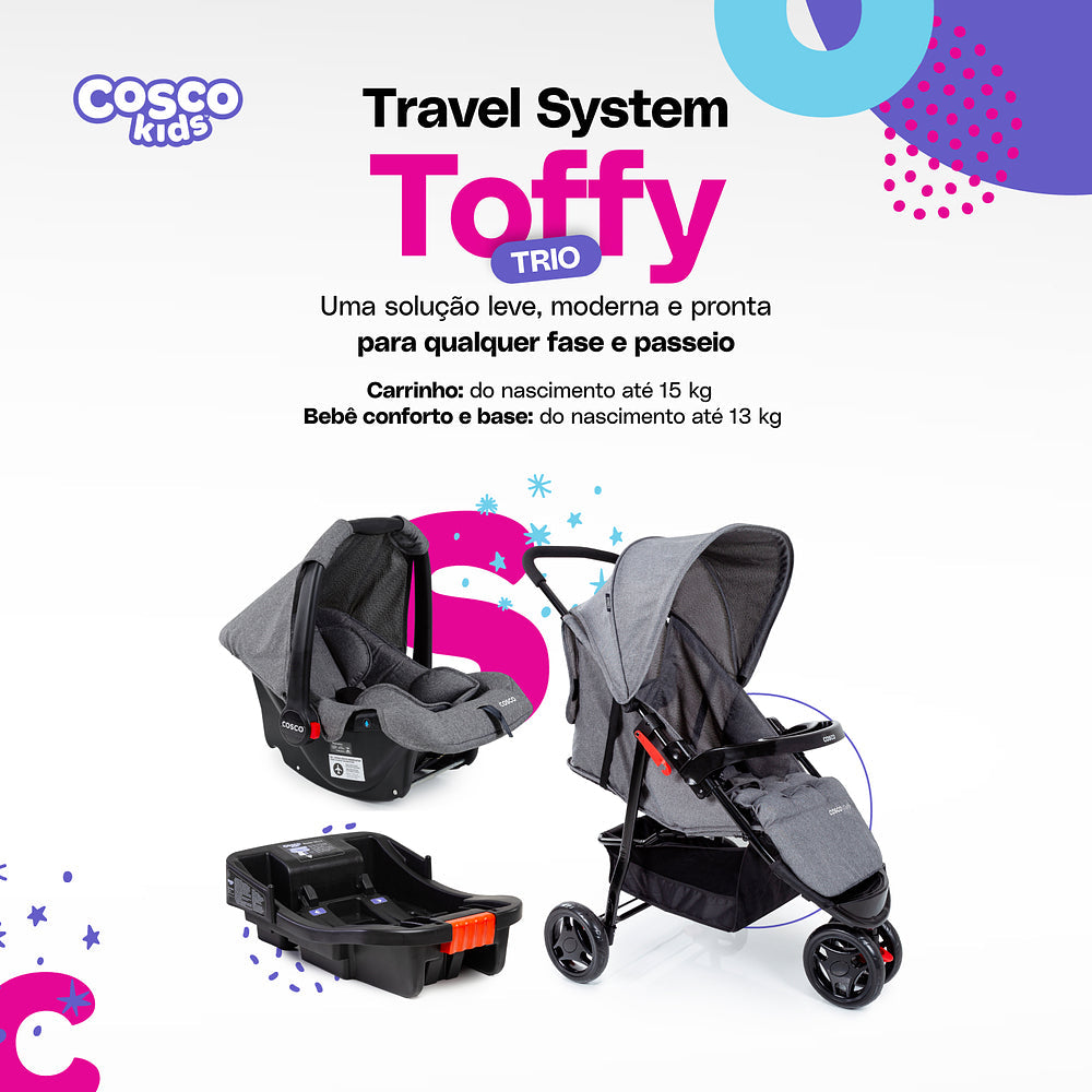 Travel System Toffy Trio