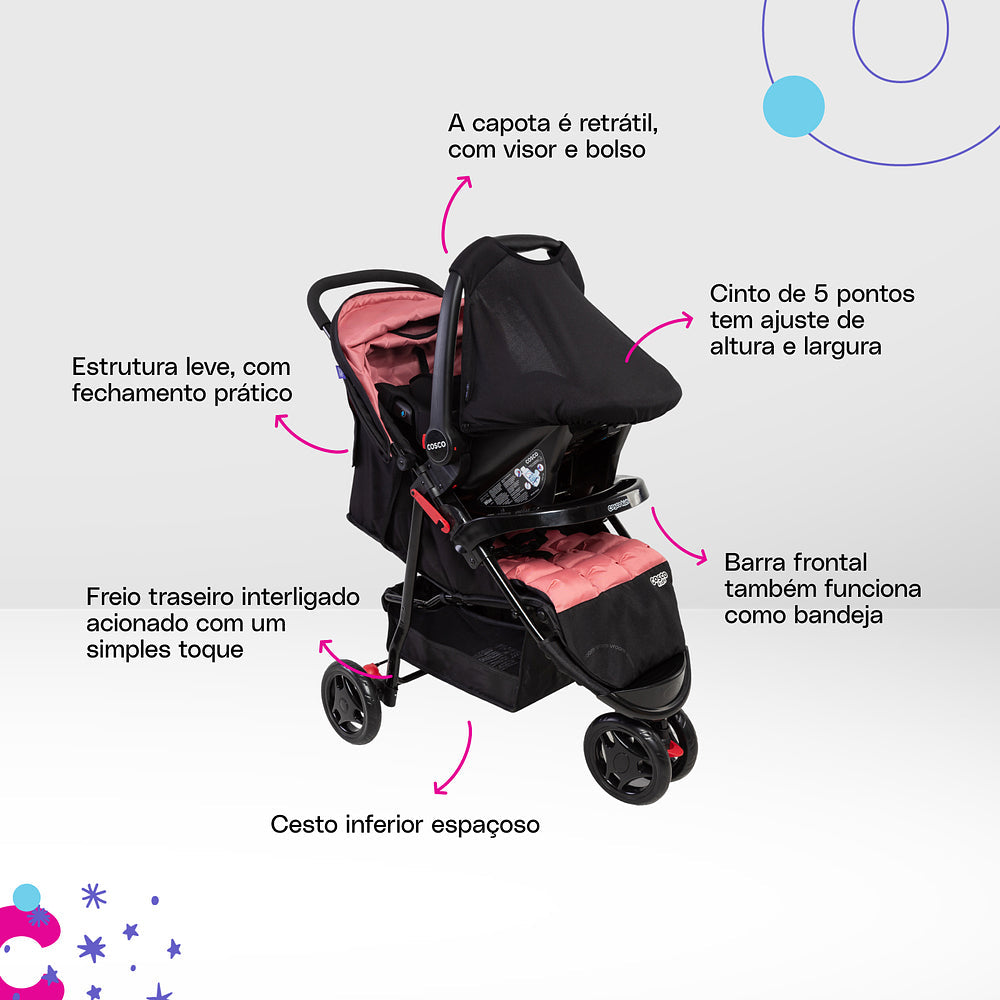 Travel System Toffy Trio