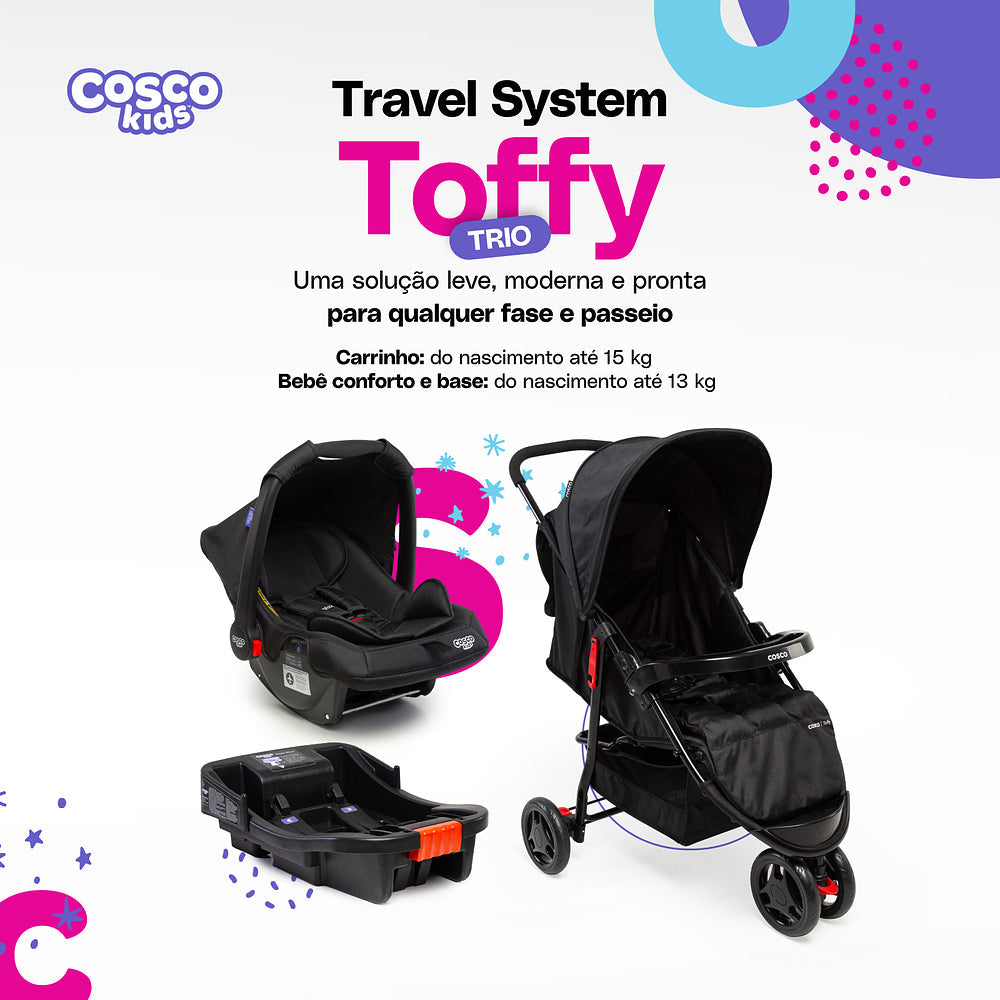 Travel System Toffy Trio