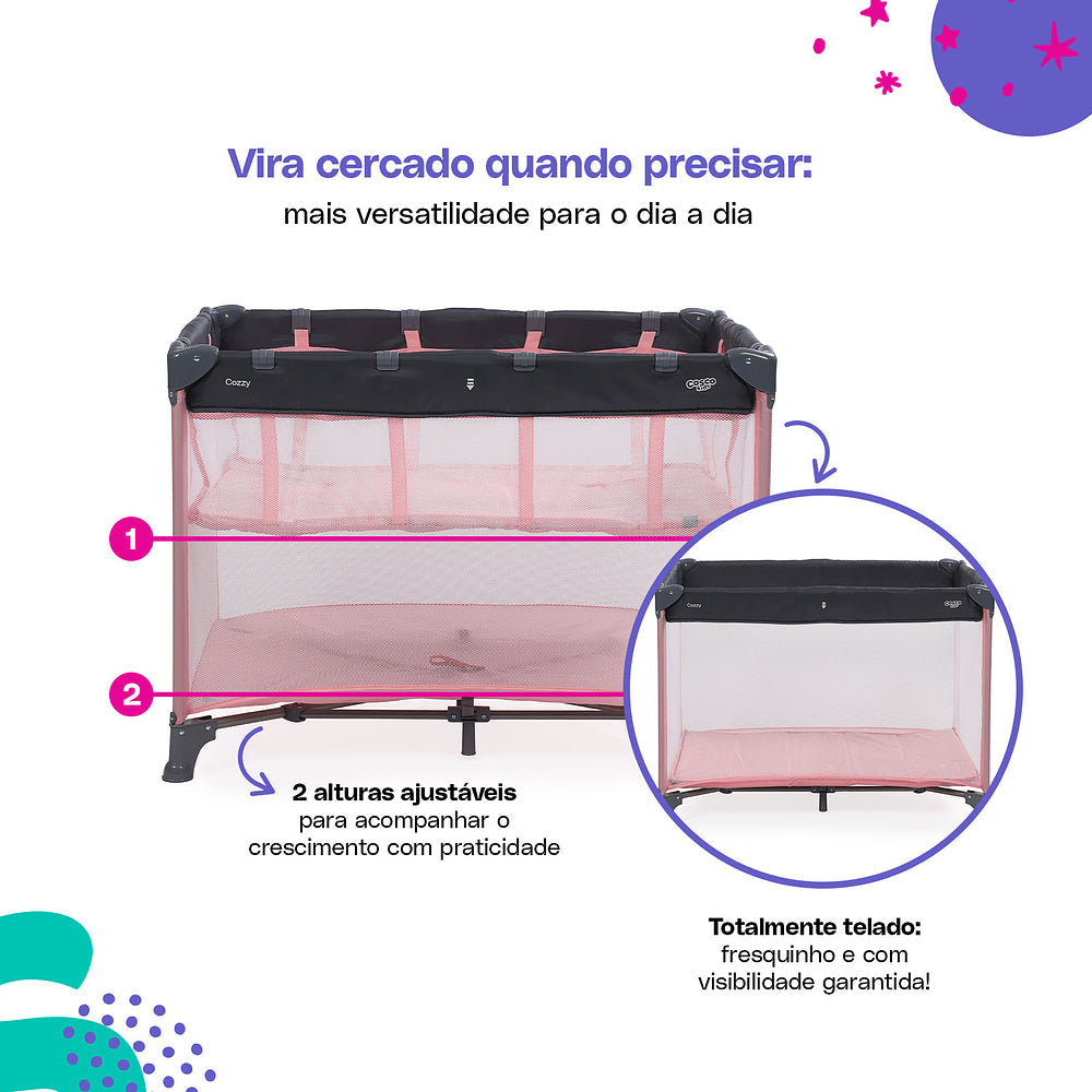 Berço Portátil Cozzy